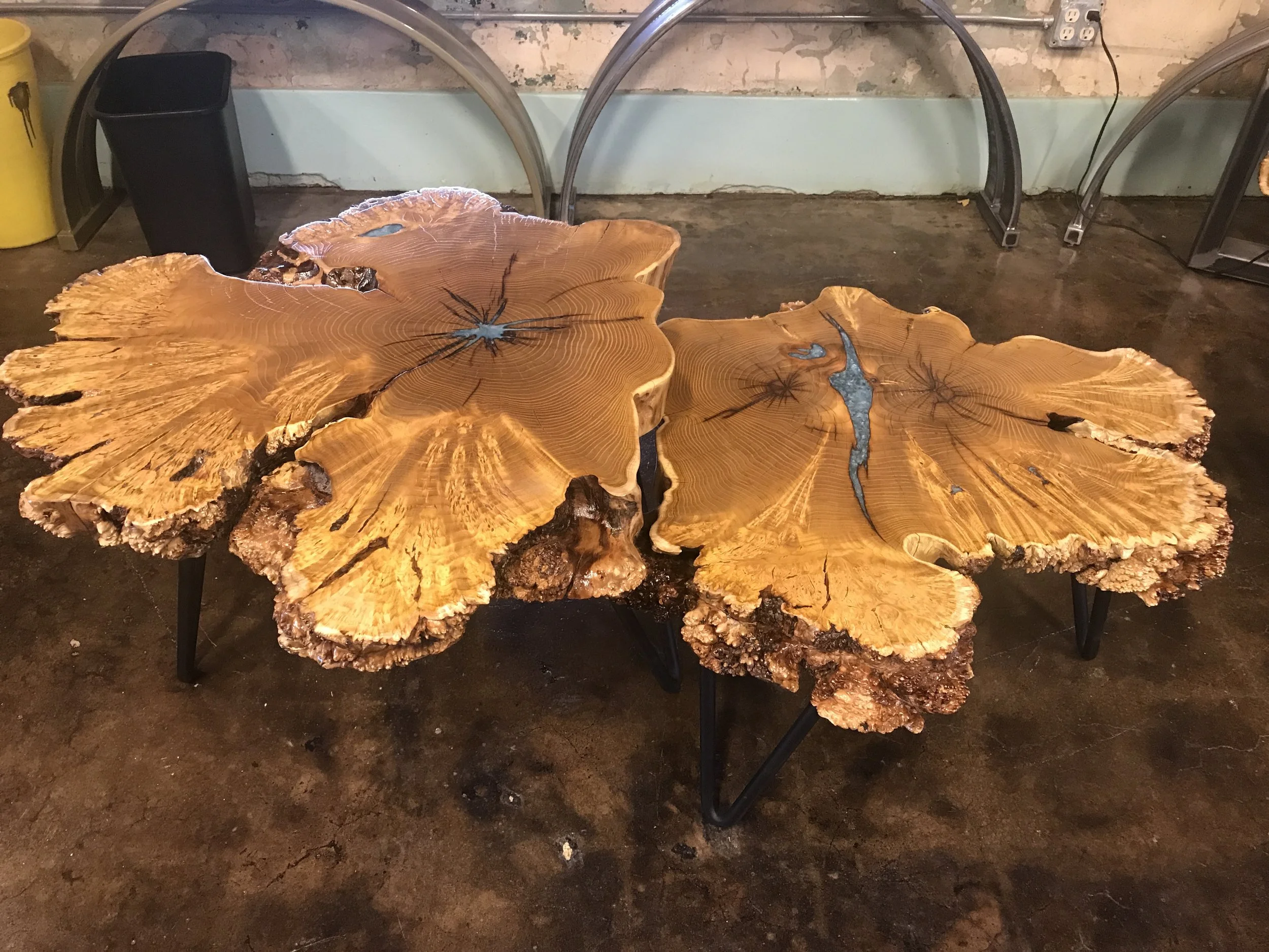 Osage Orange (Bois D’Arc) Nesting Tables