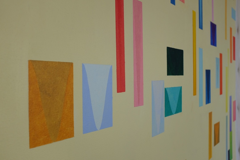 'Light is like Rain', detail.