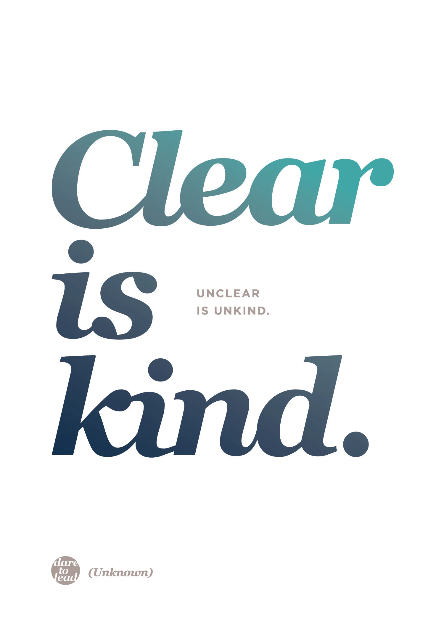 Art-Prints-Clear-is-kind...jpg