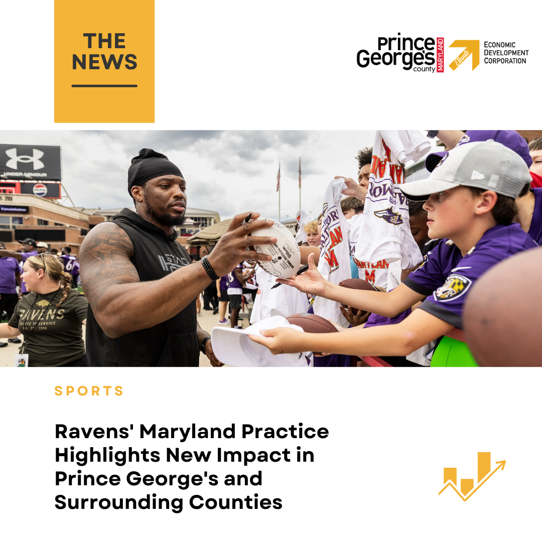 Ravens' Maryland Practice Highlights New Impact in Prince George's and Surrounding Counties