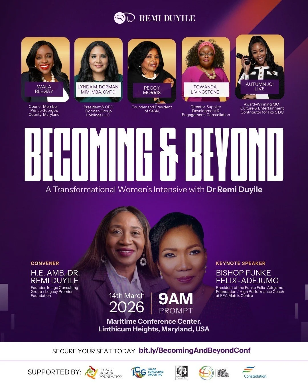 Becoming &amp; Beyond: A Transformational Intensive with Dr. Remi Duyile