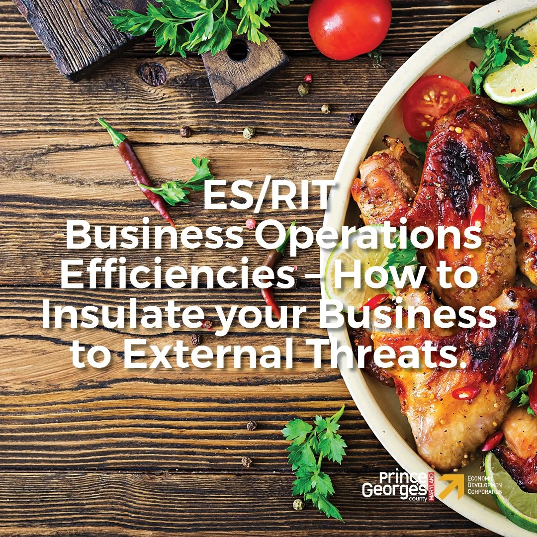 ES/RIT | Business Operations Efficiencies – How to Insulate Your Business to External Threats