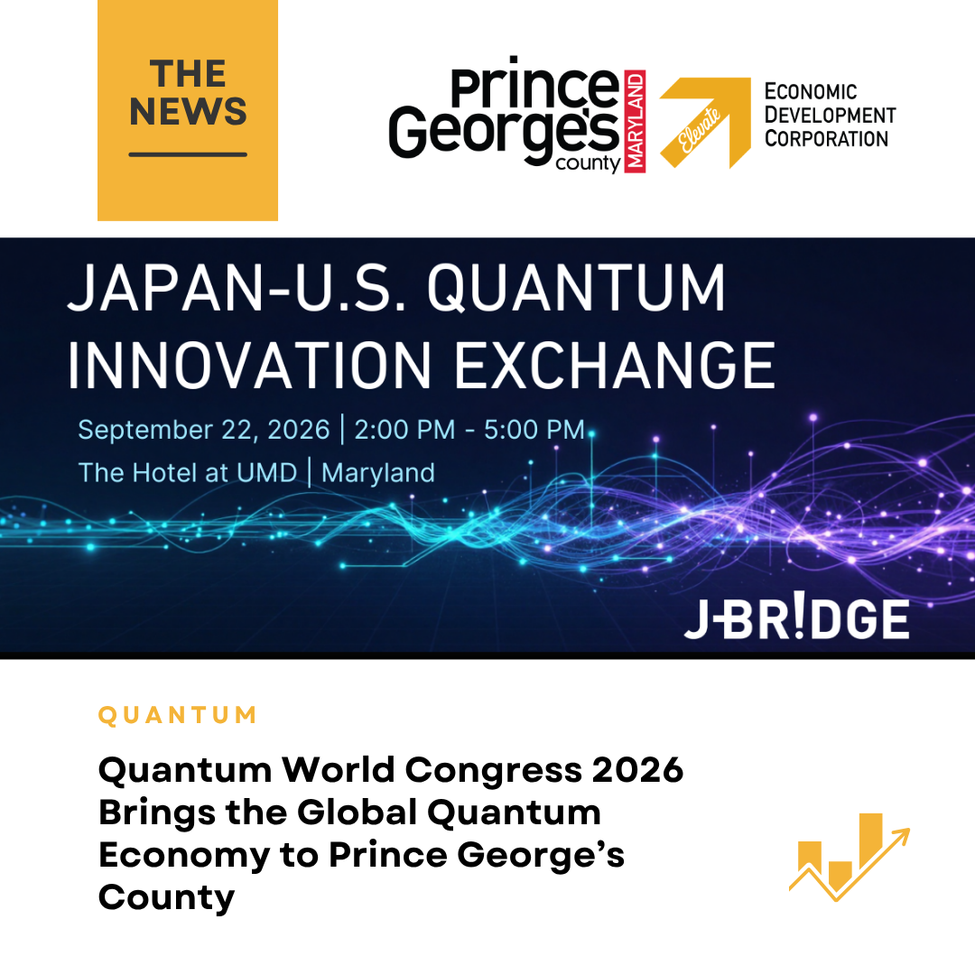 Quantum World Congress 2026 Brings the Global Quantum Economy to Prince George’s County