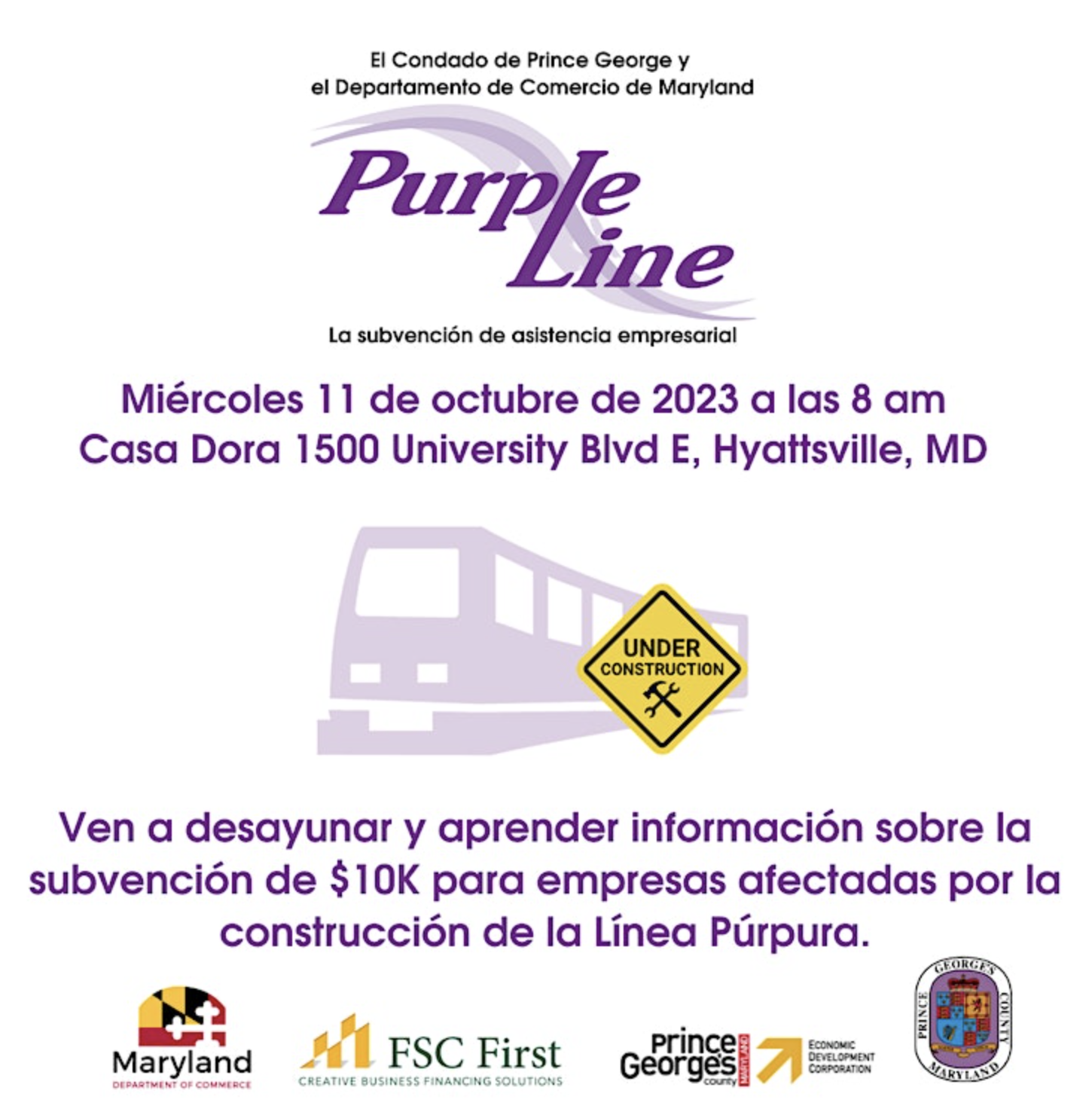 Understand the Purple Line Grant