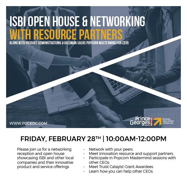 ISBI Open House &amp; Networking with Resource Partners