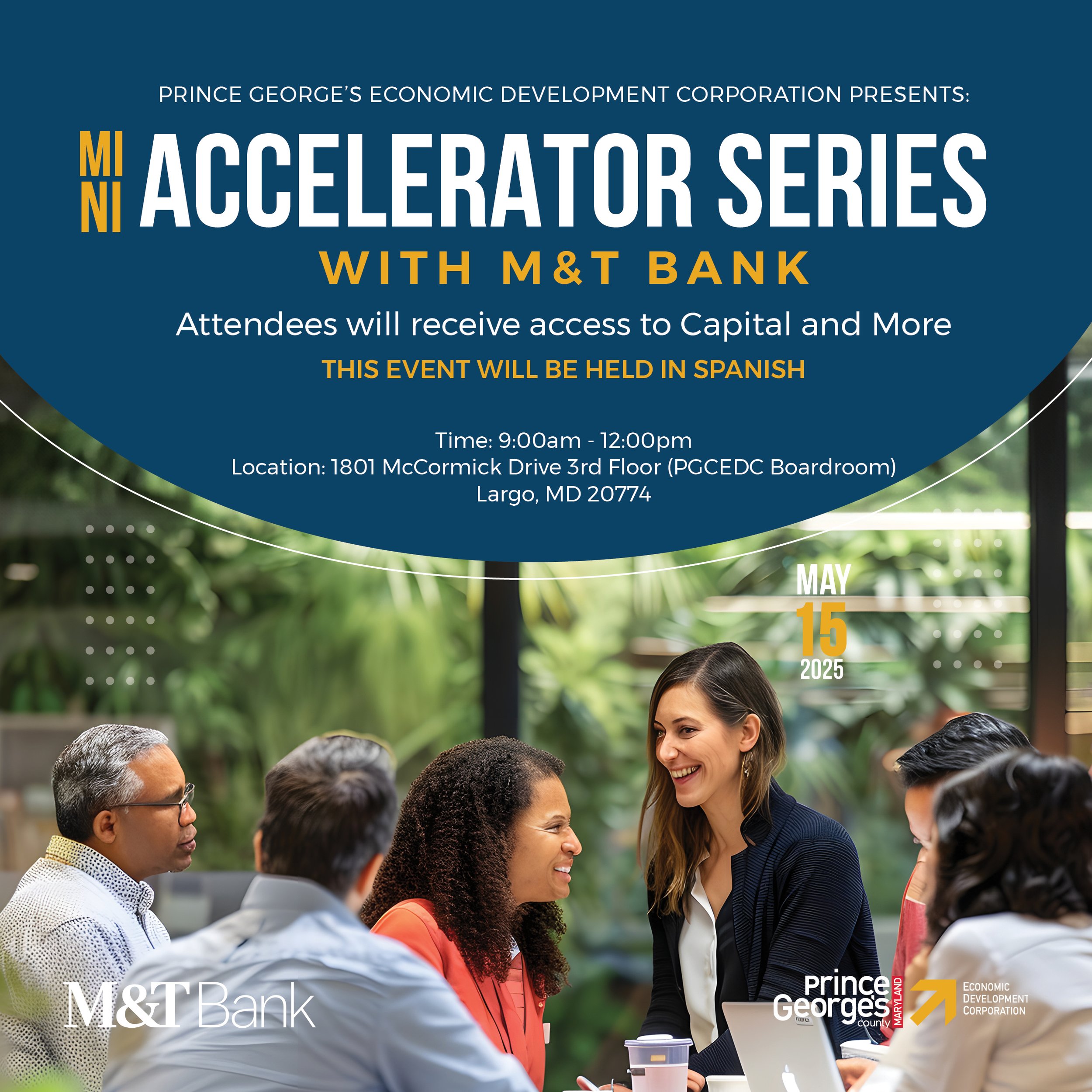 PGCEDC Mini Accelerator Series with M&T Bank