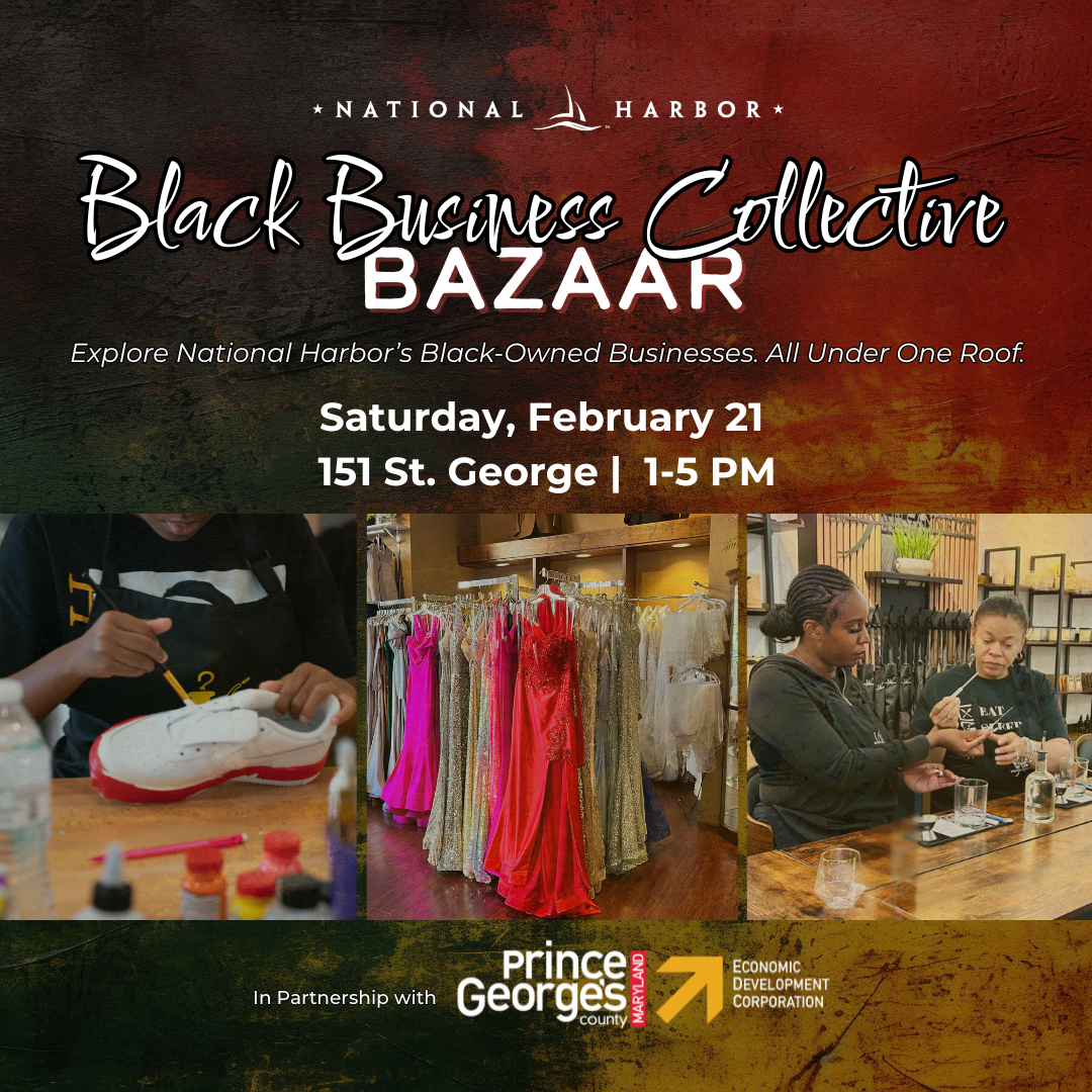 FOR IMMEDIATE RELEASE: National Harbor to Celebrate Black-Owned Businesses During Black History Month