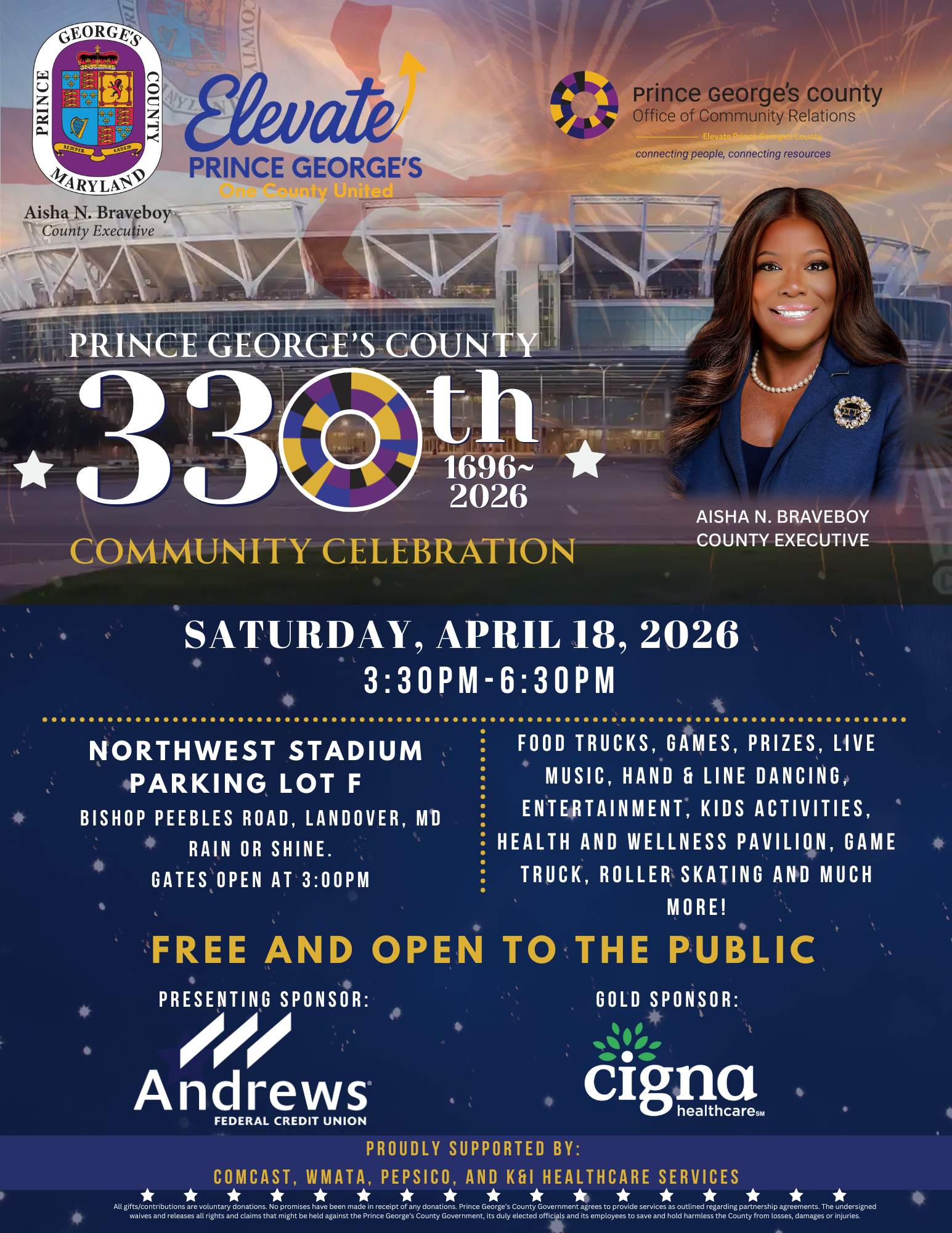 Prince George's County 330th Community Celebration