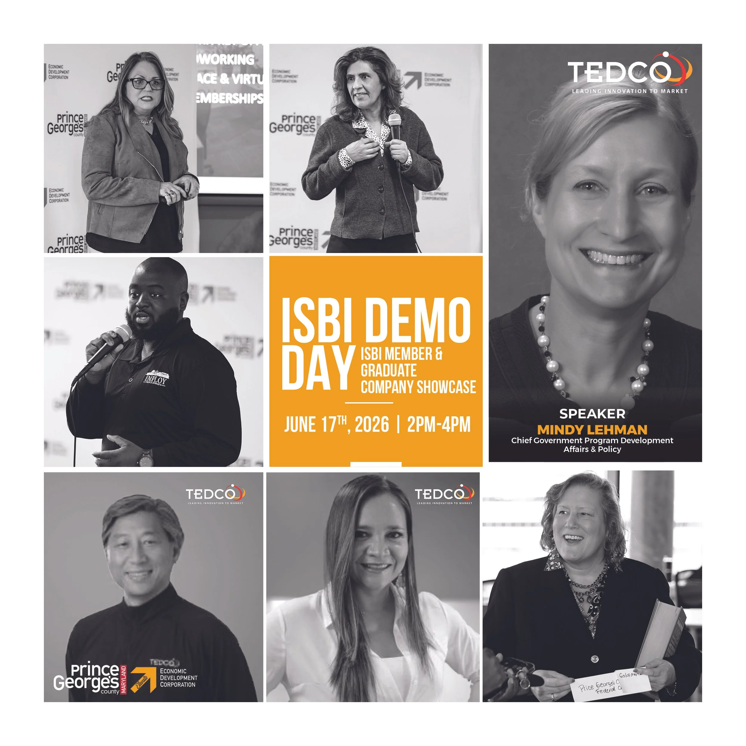 ISBI Demo Day , Open House and TEDCO Update