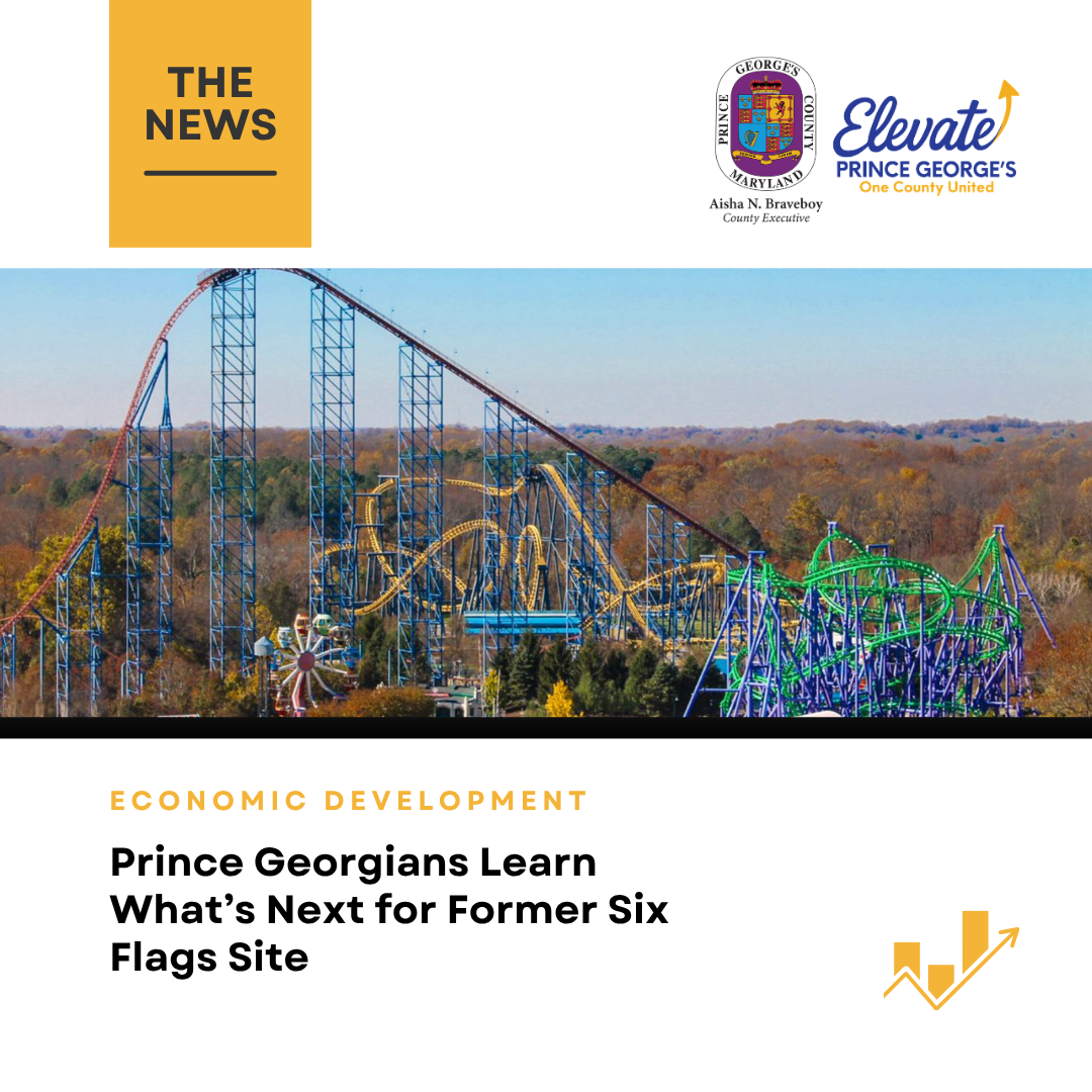 Community-Driven Vision for Former Six Flags Site Could Transform Prince George’s County’s Economy