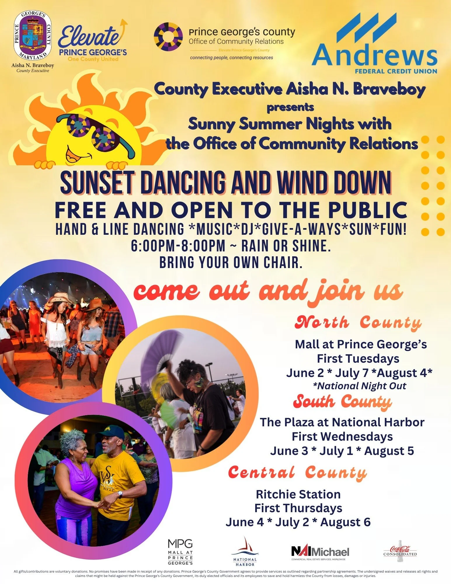 Sunny Summer Nights with the Office of Community Relations (North County) 