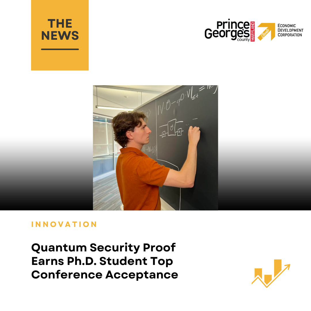 Quantum Security Proof Earns Ph.D. Student Top Conference Acceptance