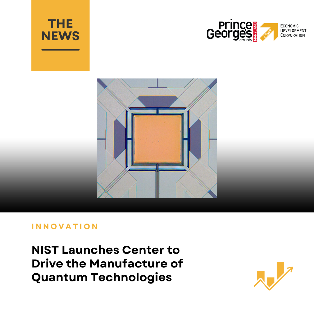 NIST Launches Center to Drive the Manufacture of Quantum Technologies