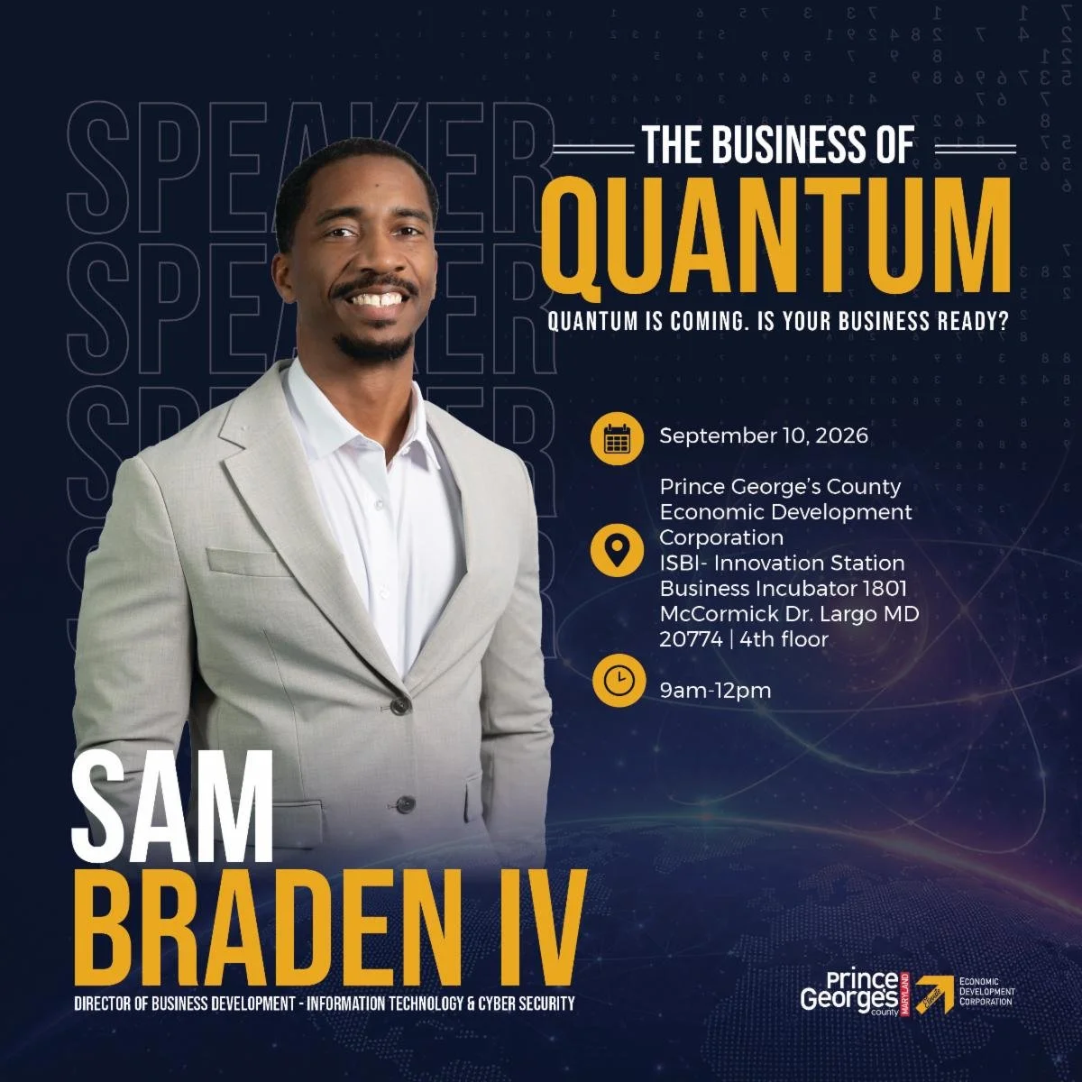 Prince George's County Celebrates Arrival of Quantum World Congress, Reinforces Position as the Engine of Maryland's "Capital of Quantum"