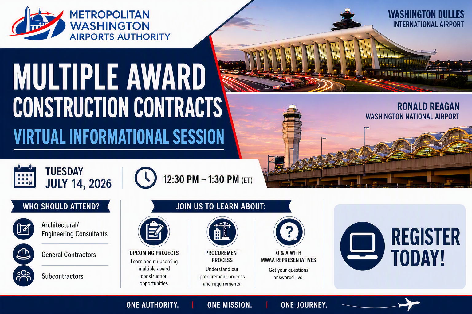 MWAA: Multiple Award Construction Contracts Informational Session 