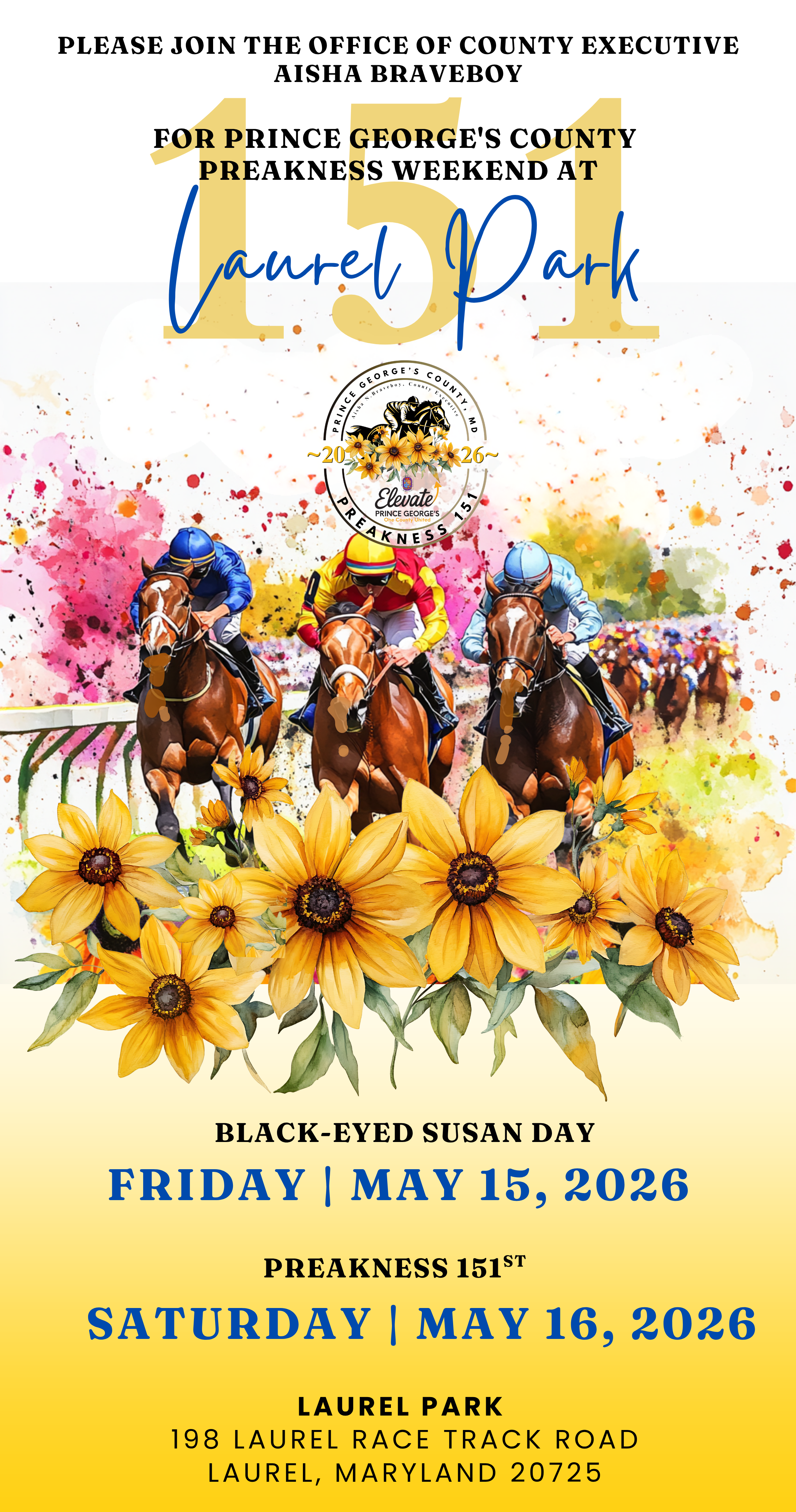 Preakness 151 Ticket