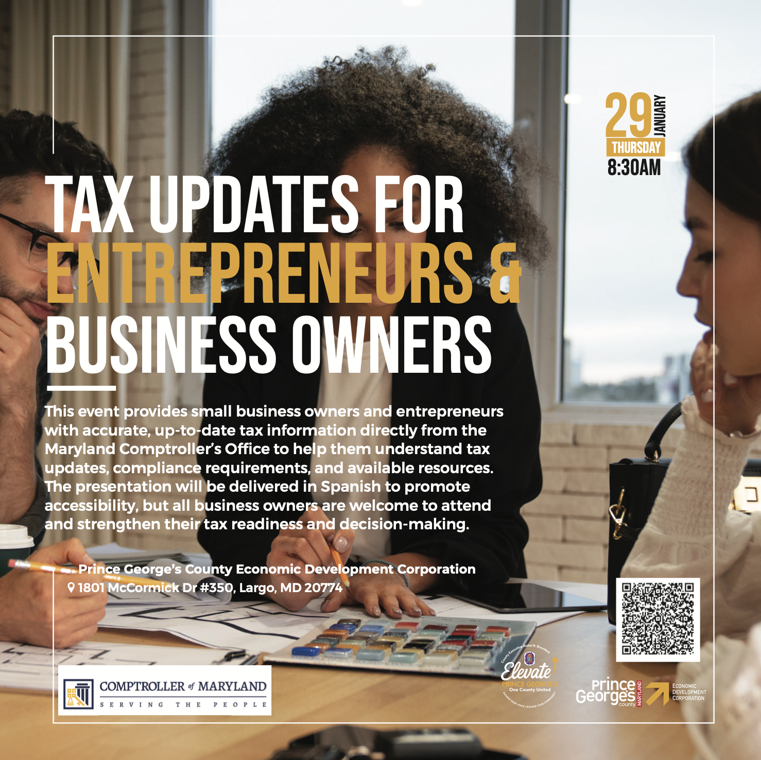 Tax Updates For Entrepreneurs & Business Owners