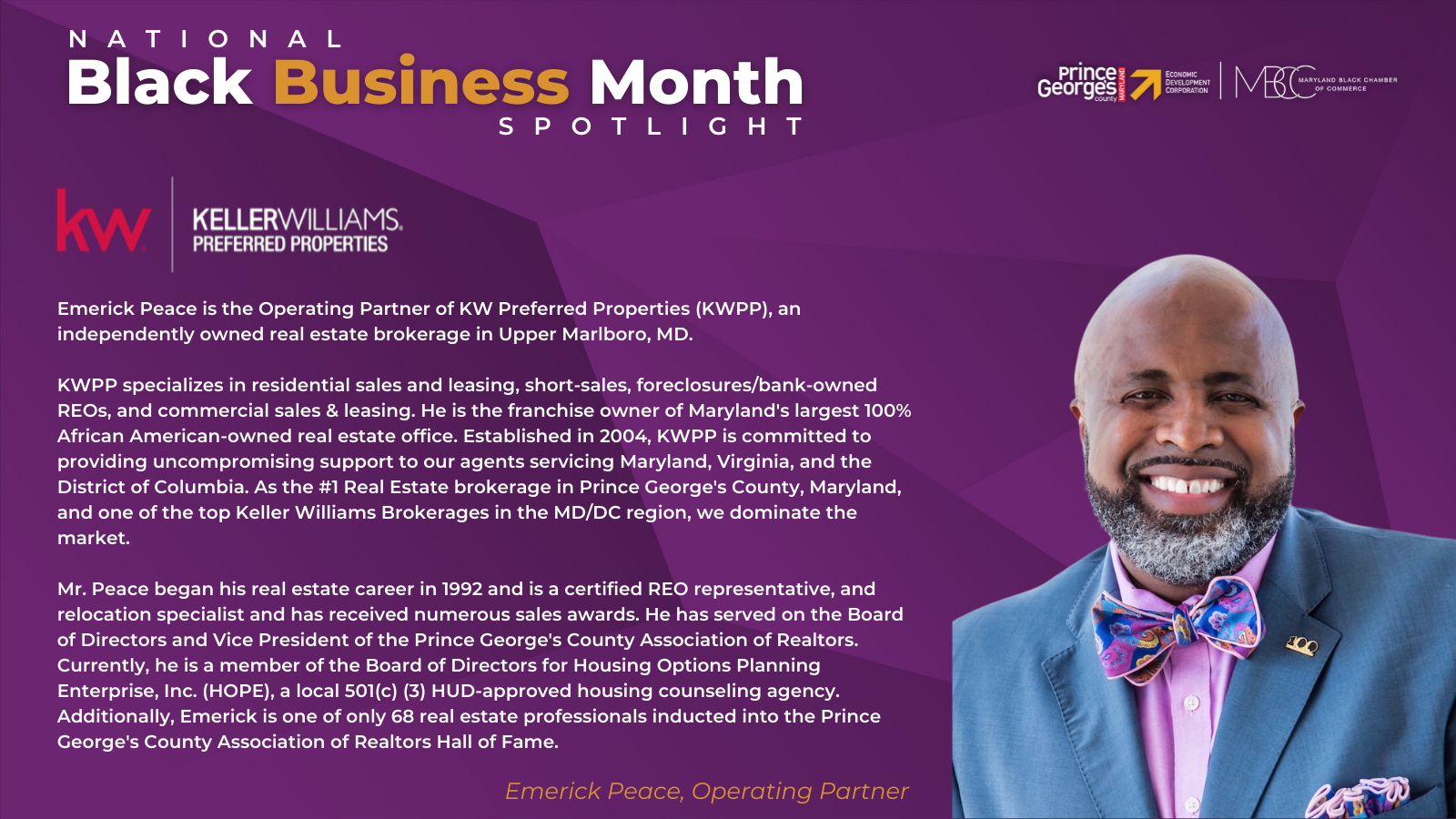 Black Business Month — Prince County Economic Development