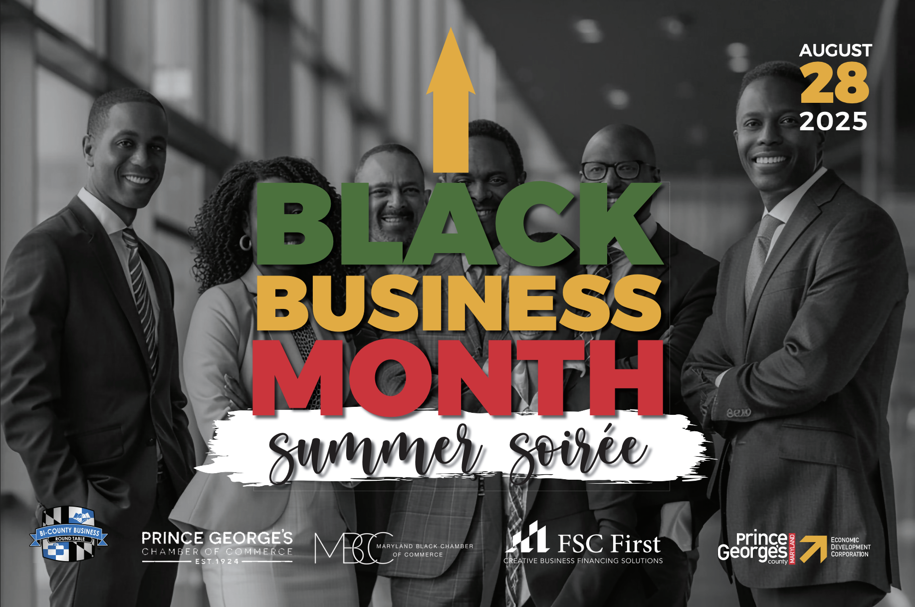 Prince George’s County Economic Development Corporation and Partners Celebrate National Black Business Month with Black Business Month Summer Soirée