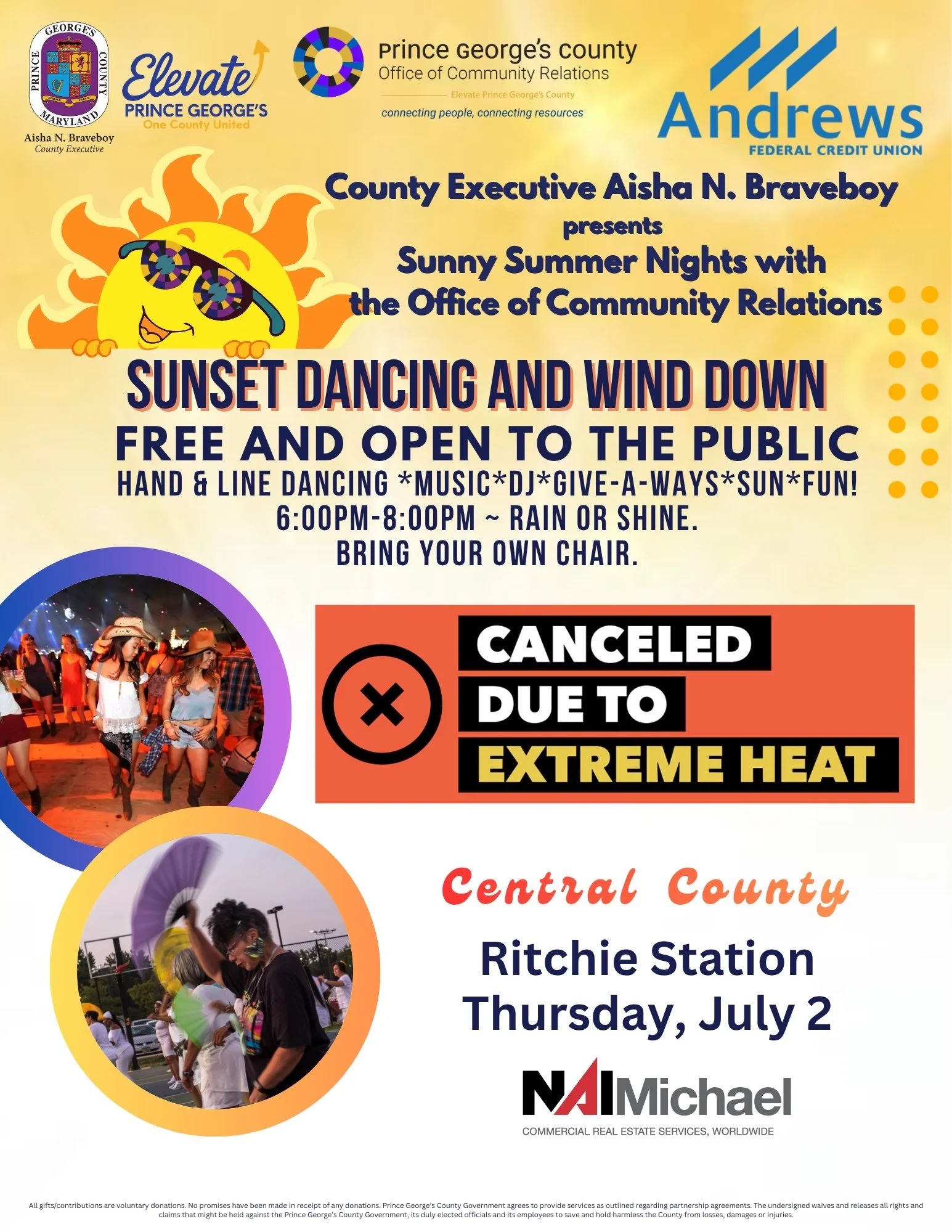 CANCELLED: Sunny Summer Nights