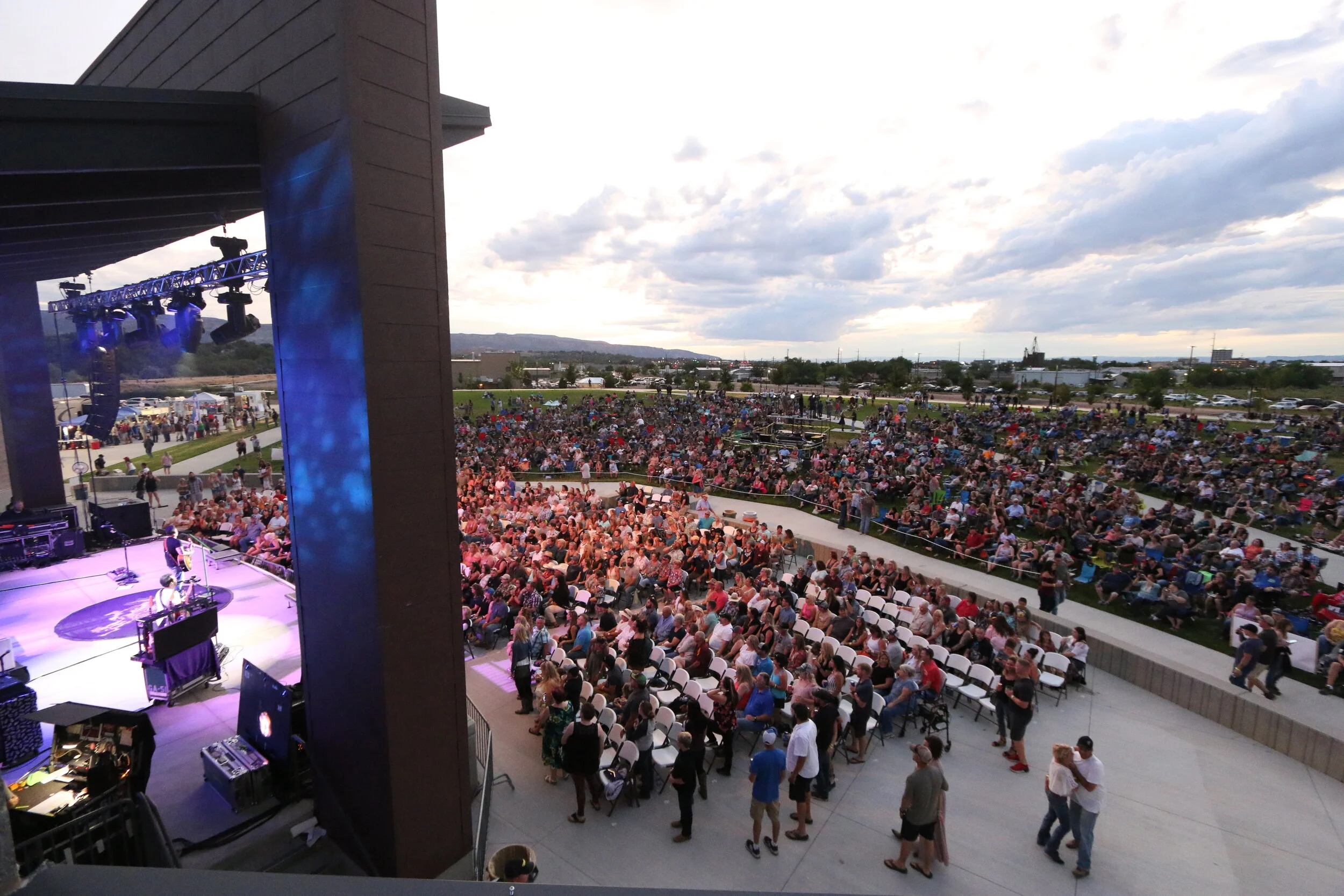 Amphitheater at Las Colonias Park