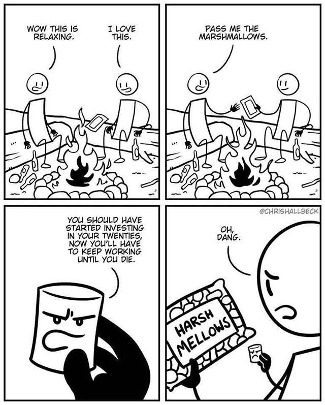 Harsh, but true.