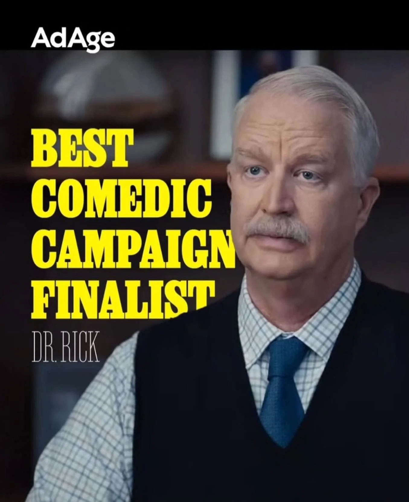 Dr. Rick has done it again! Progressive&rsquo;s &ldquo;Dr. Rick&rdquo; series is now a finalist in the AdAge Creativity Awards under Best Comedic Campaign. Congrats to @moxiepictures Martin Granger and everyone on the team! 🏆

#moxiepictures #drrick