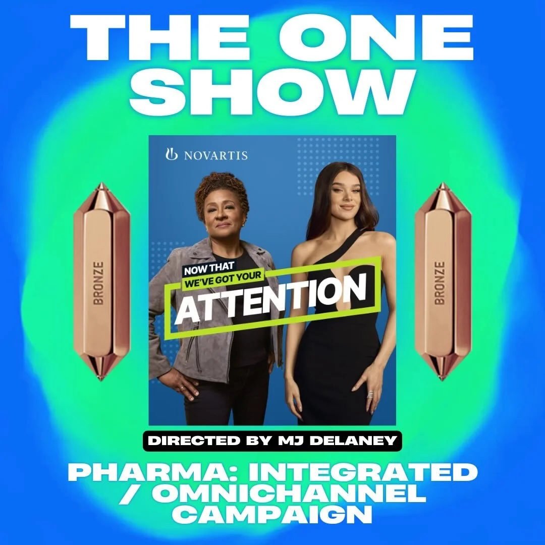 &ldquo;Your Attention Please&rdquo; has won again! Congrats to all on earning the Bronze Pencil in the Pharma: Integrated / Omnichannel Campaign category, it is well deserved. 

Directed by MJ Delaney and produced by Moxie Pictures.

#moxiepictures #