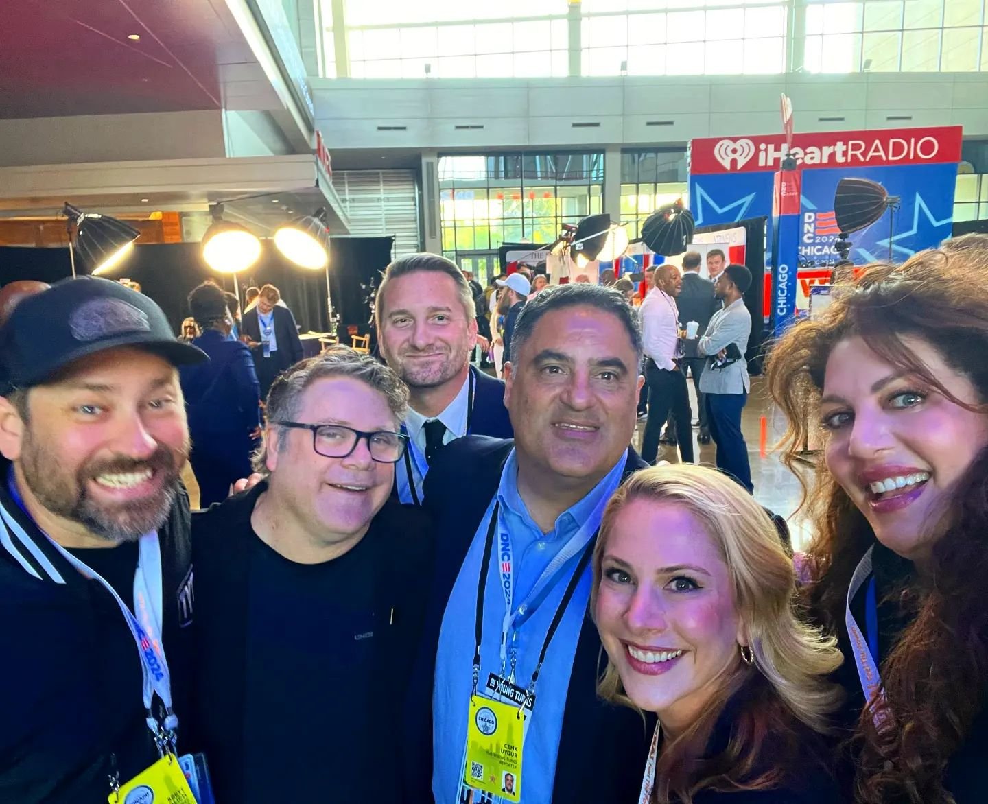 Just met Sean Astin  at DNC2024  and (mostly) resisted the urge to fanboy out 😅