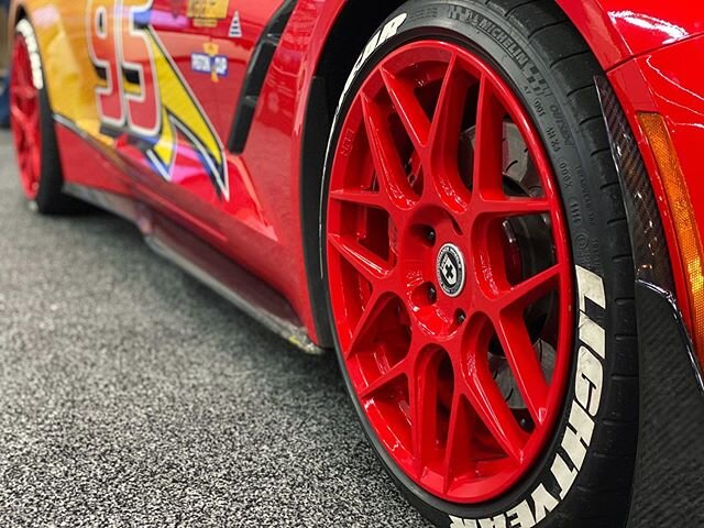 Everybody knows #LightningMcQueen runs #Lightyears ... but people always seem surprised by the #HREwheels.
#portlandautoshow