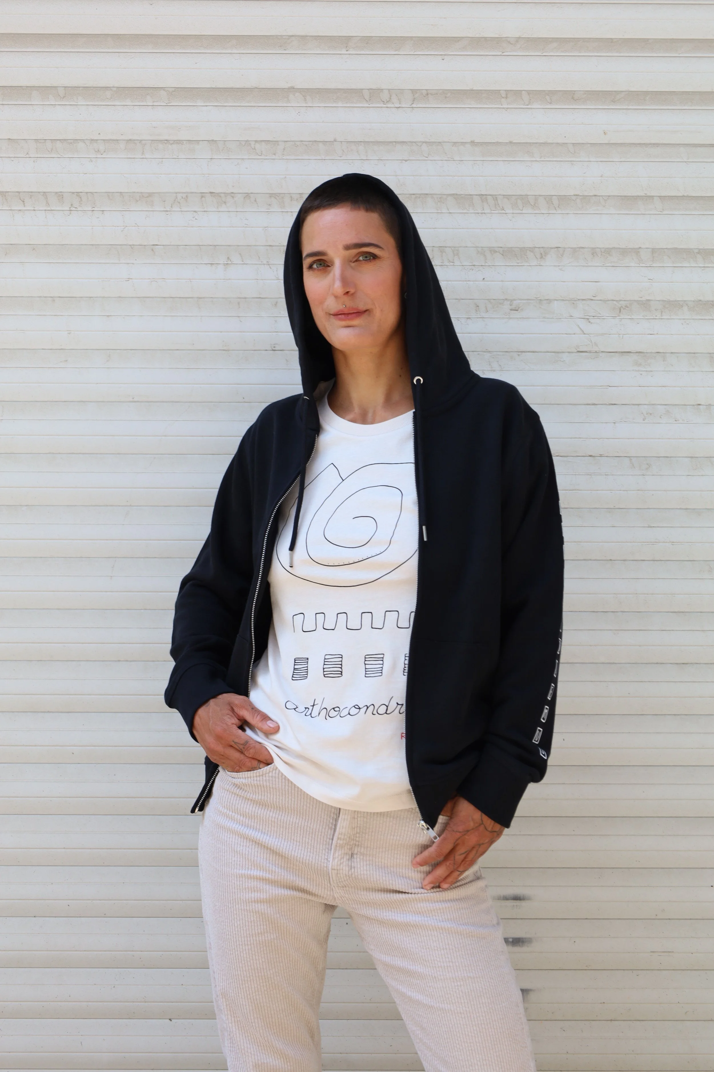 F Que Musique  Front Hoodie.JPG