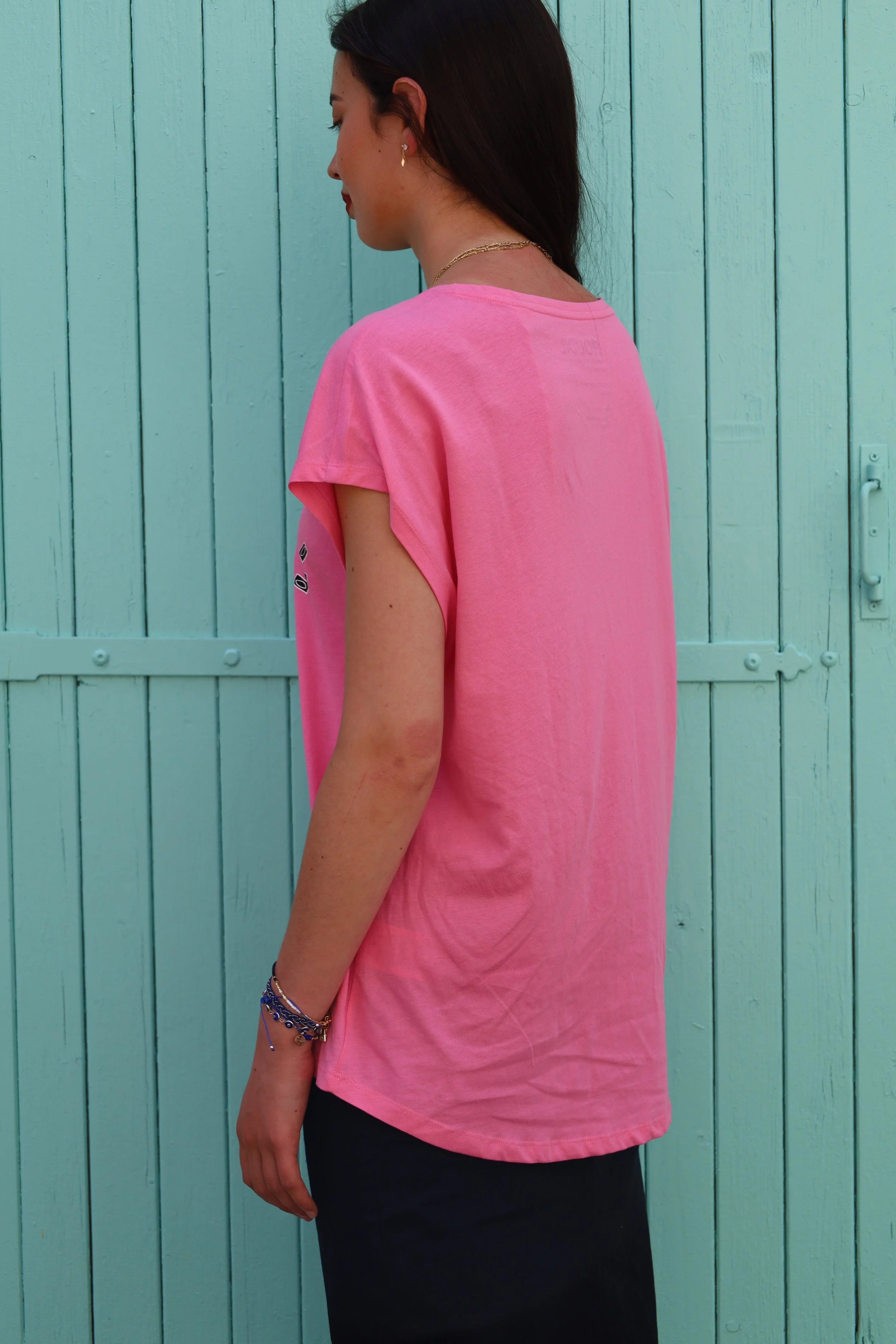 F Peace Tee Pink Back.JPG