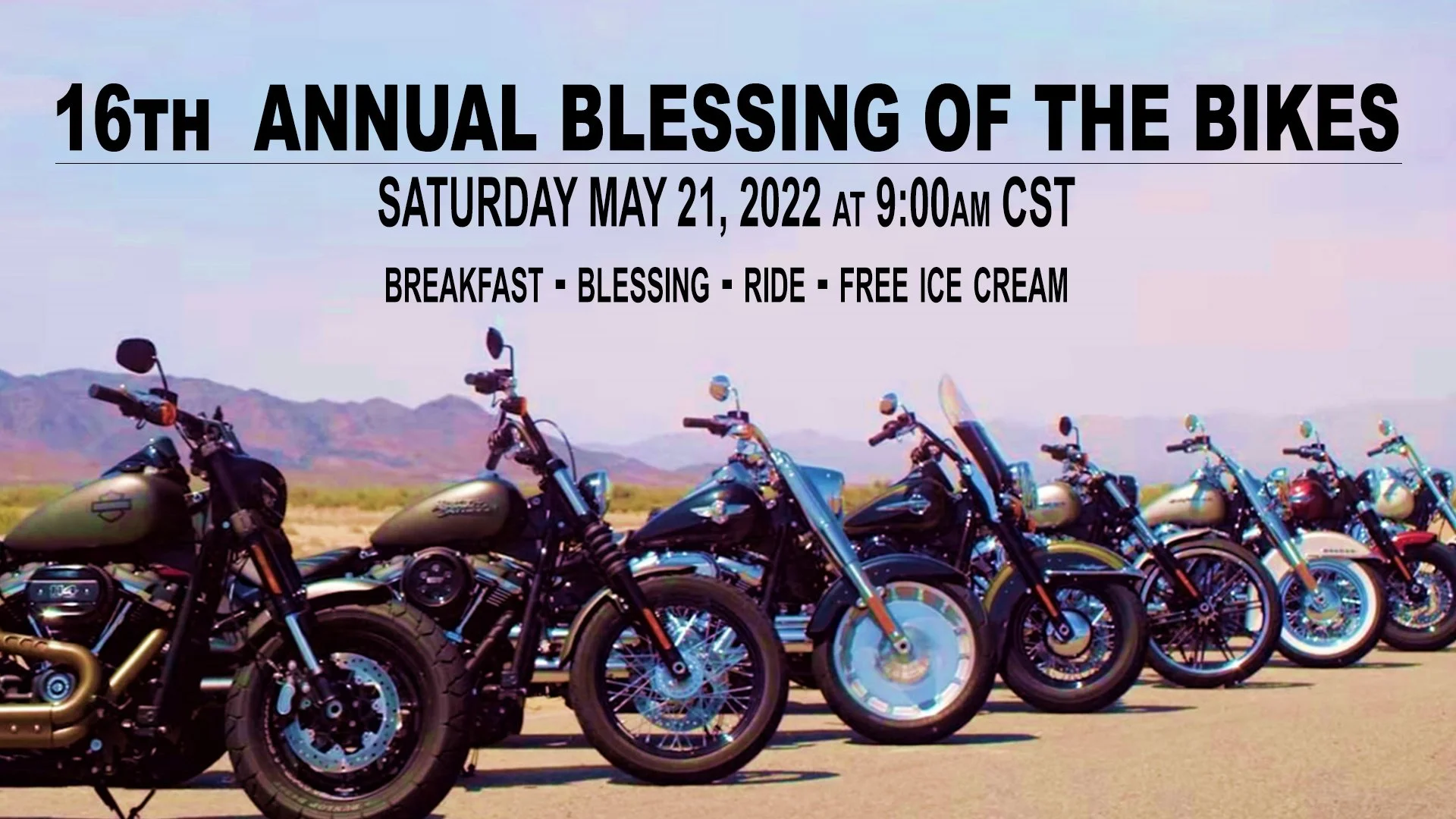 BLESSING OF THE BIKES
