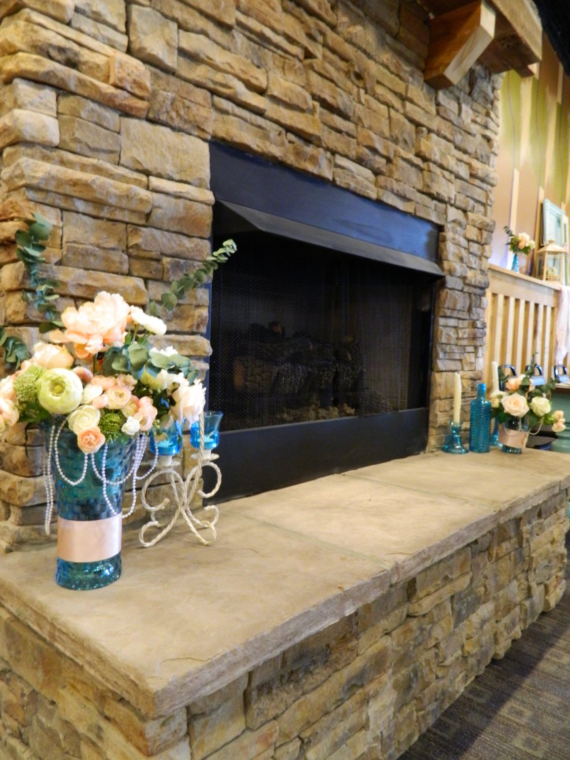 Patoka Lake Events Center Fireplace