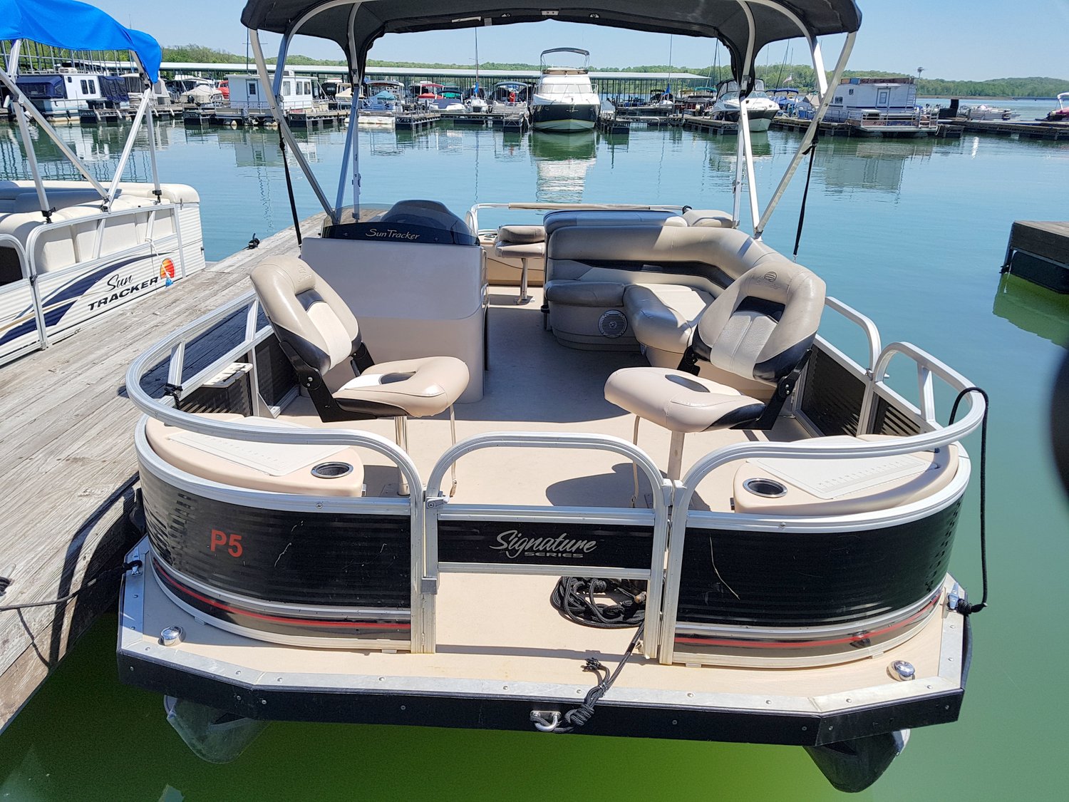 8 Passenger Fishing Barge Pontoon