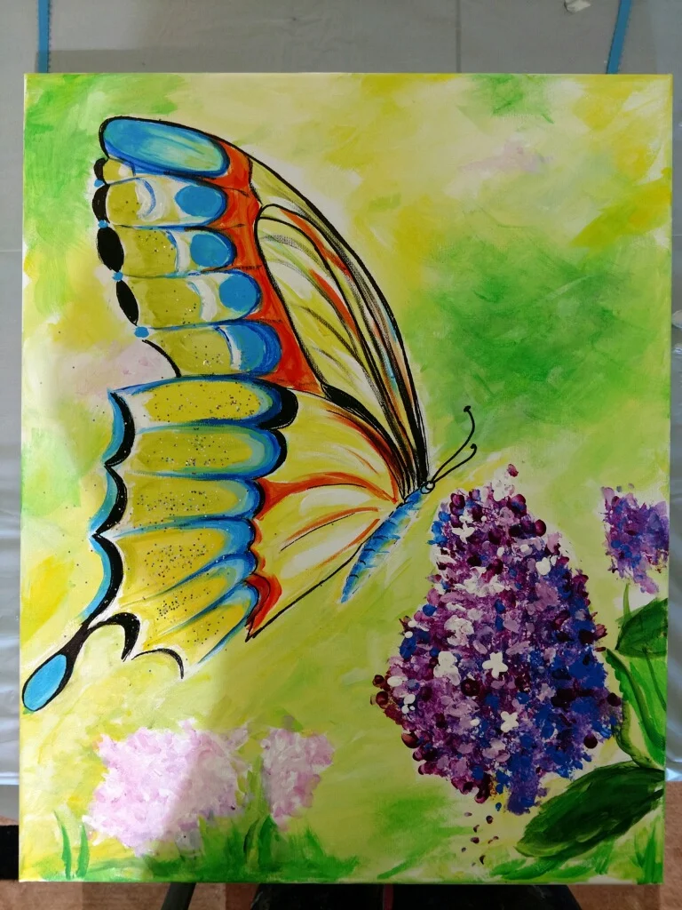 Painting Class - Spring Sparkle