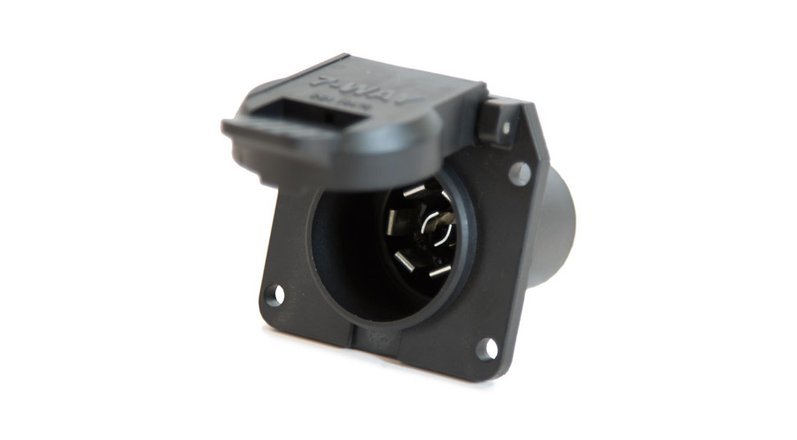 7 Wire/Prong Round Plug