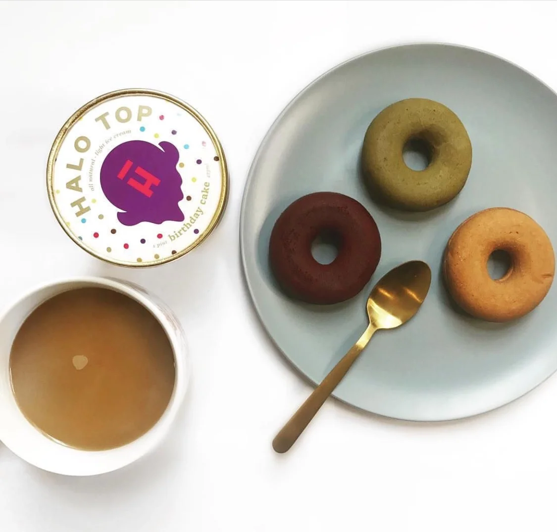 Content Created for Ring Baked Tofu Donuts