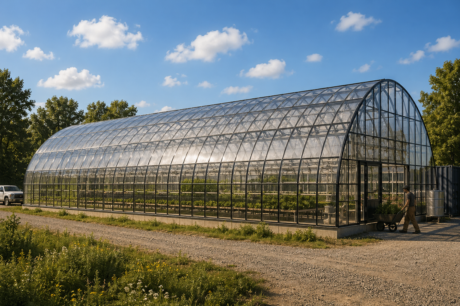 Incubator Farm Hoop House