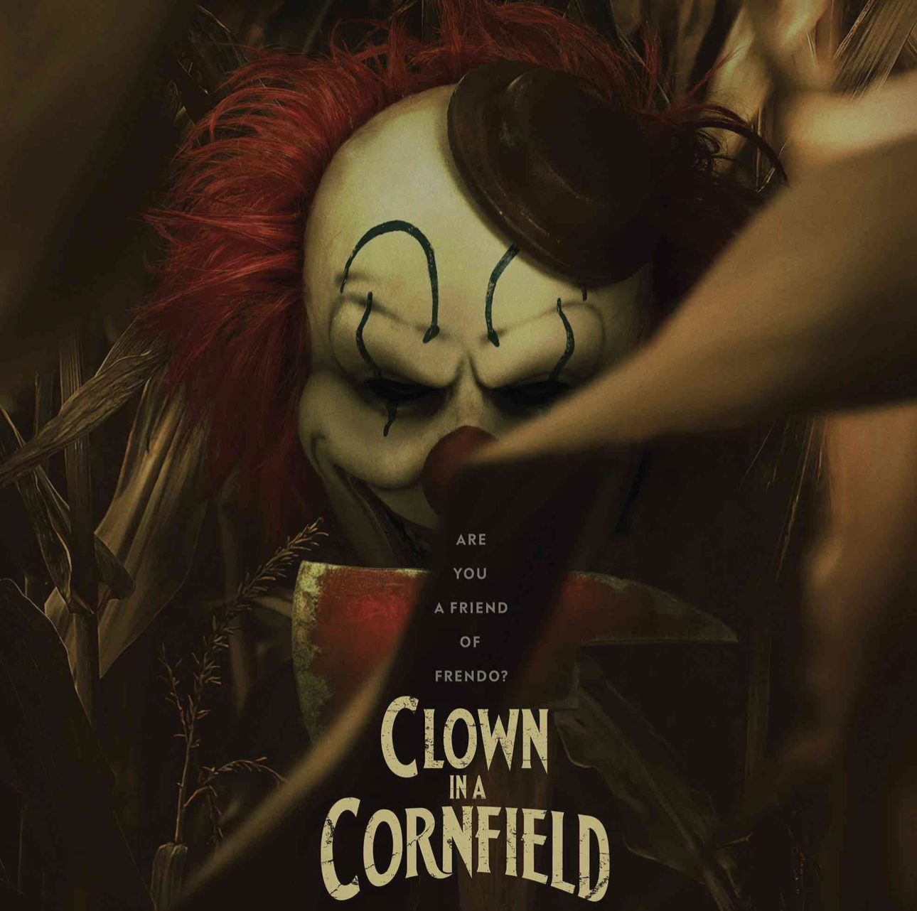 Clown in a Cornfield