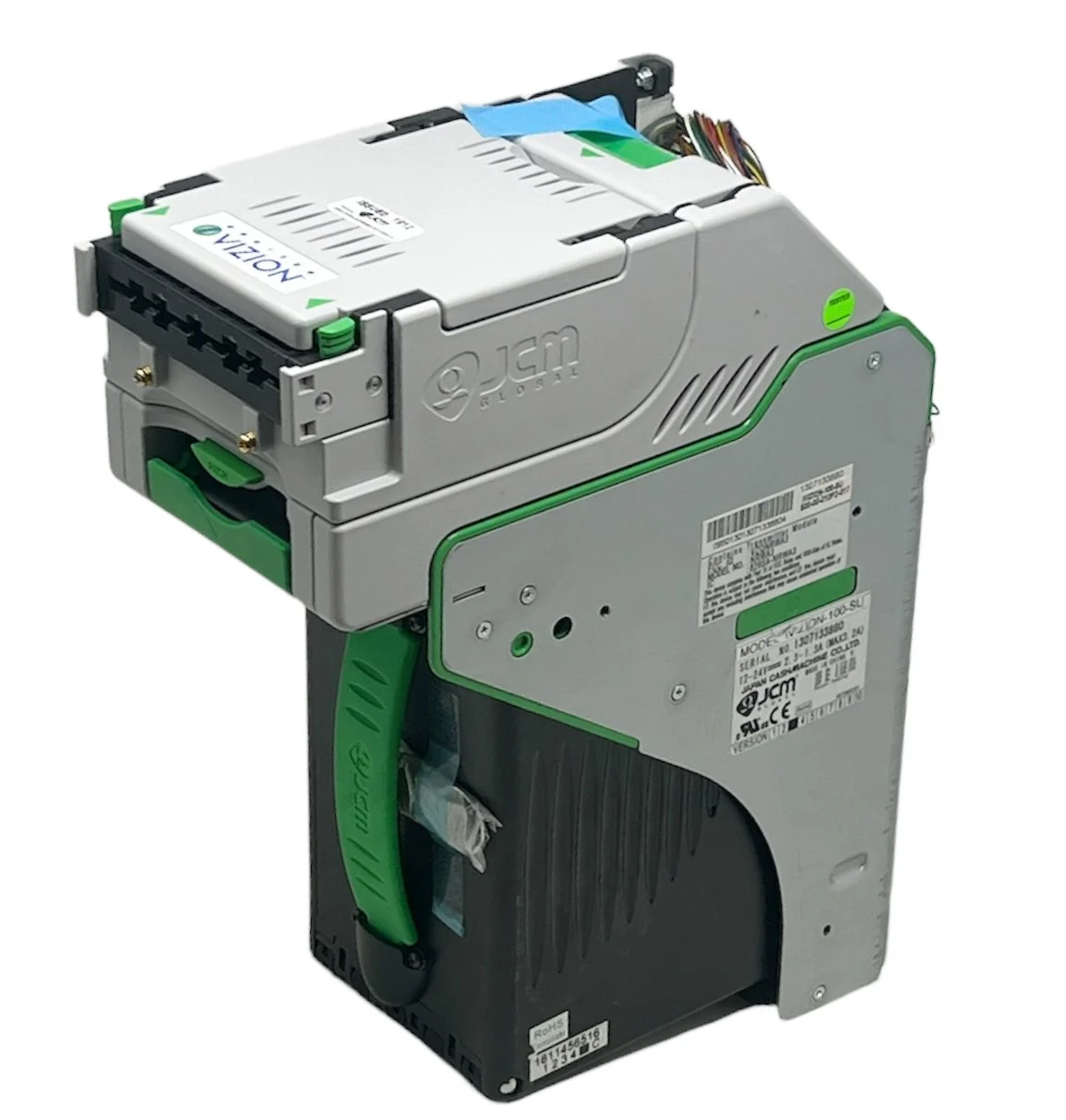 JCM IVIZION BILL VALIDATOR — INM INTERNATIONAL