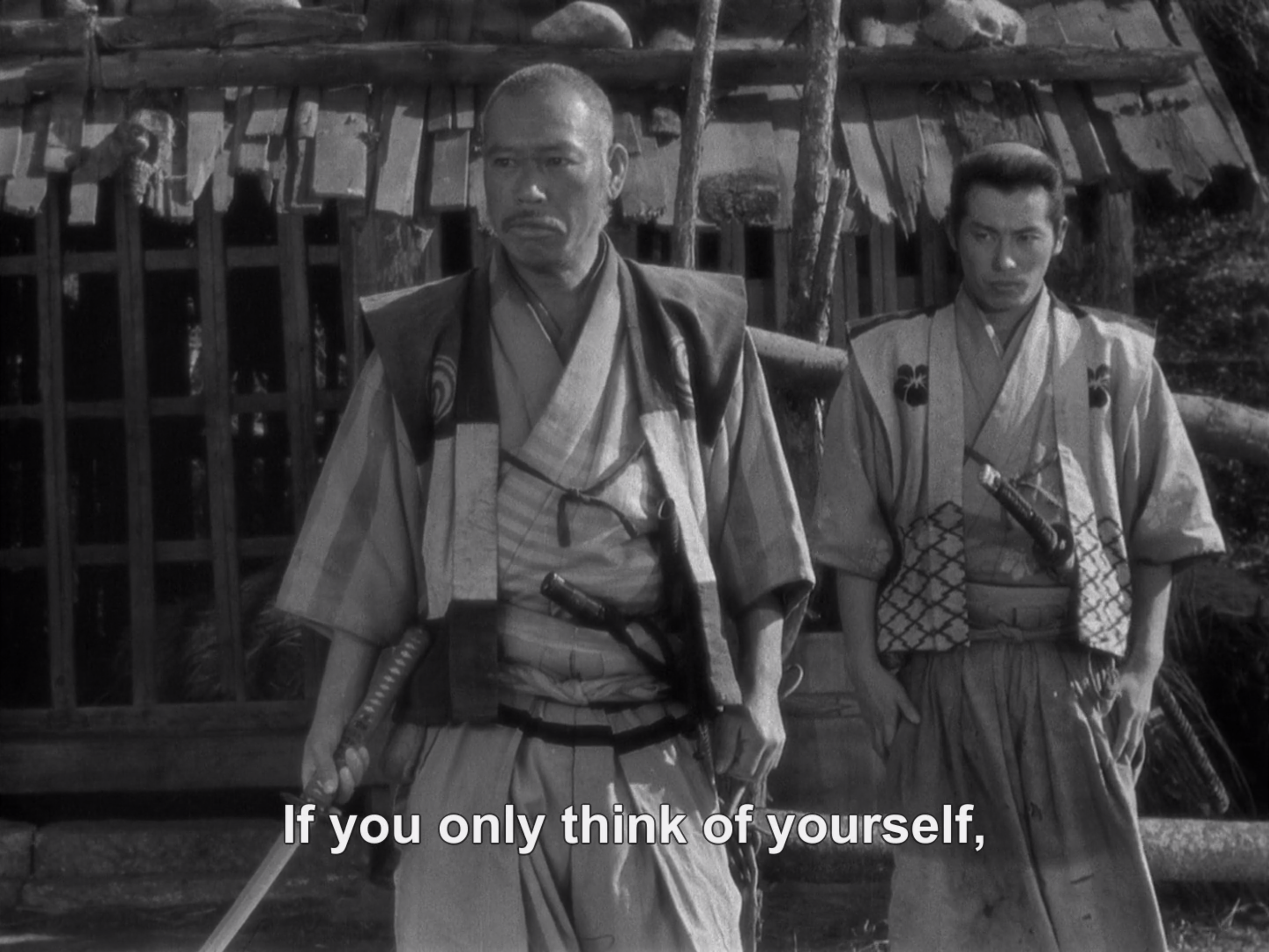 Akira Kurosawa Seven Samurai A-BitterSweet-Life By Protecting Others You Protect Yourself 2.png