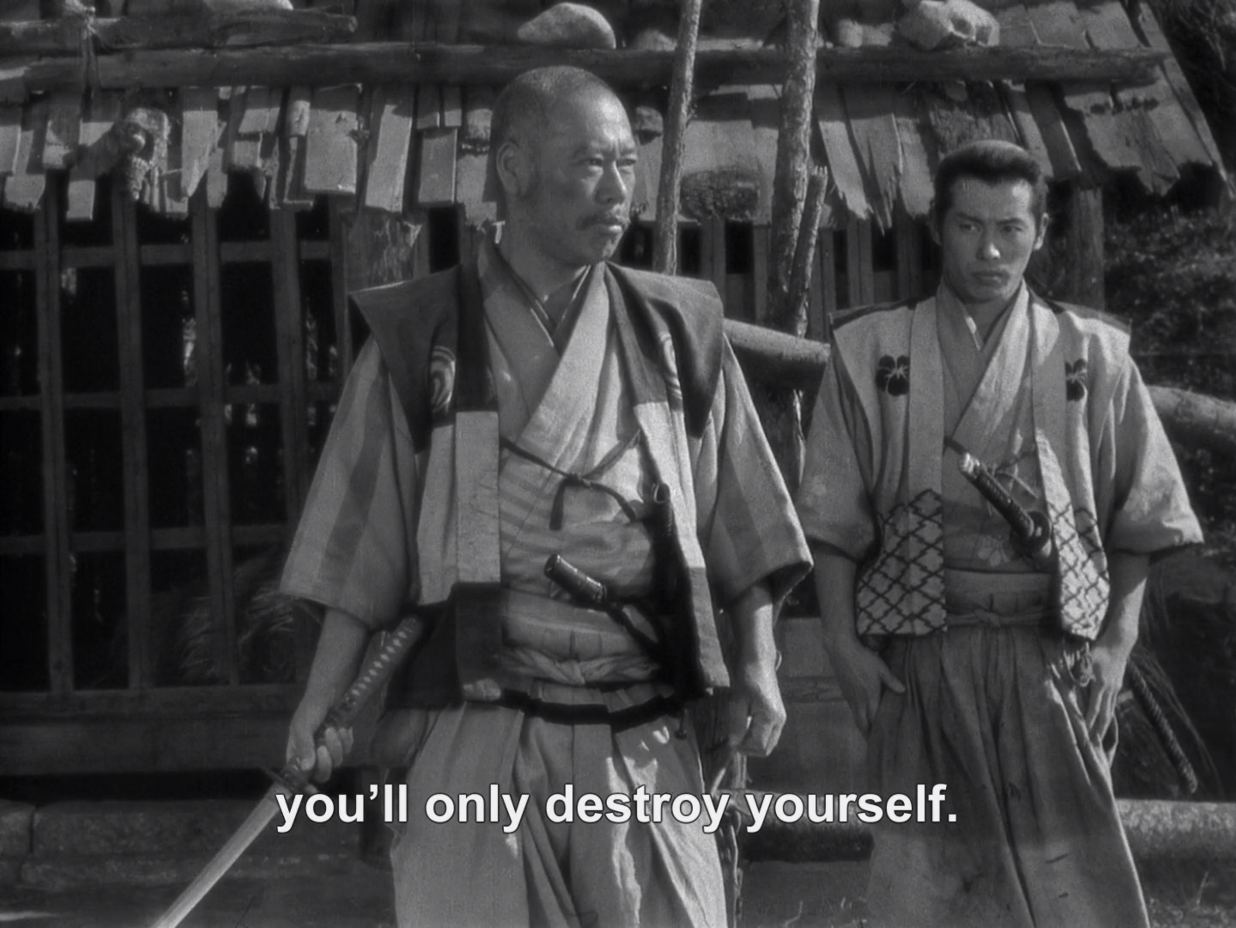 Akira Kurosawa Seven Samurai A-BitterSweet-Life By Protecting Others You Protect Yourself 3.png