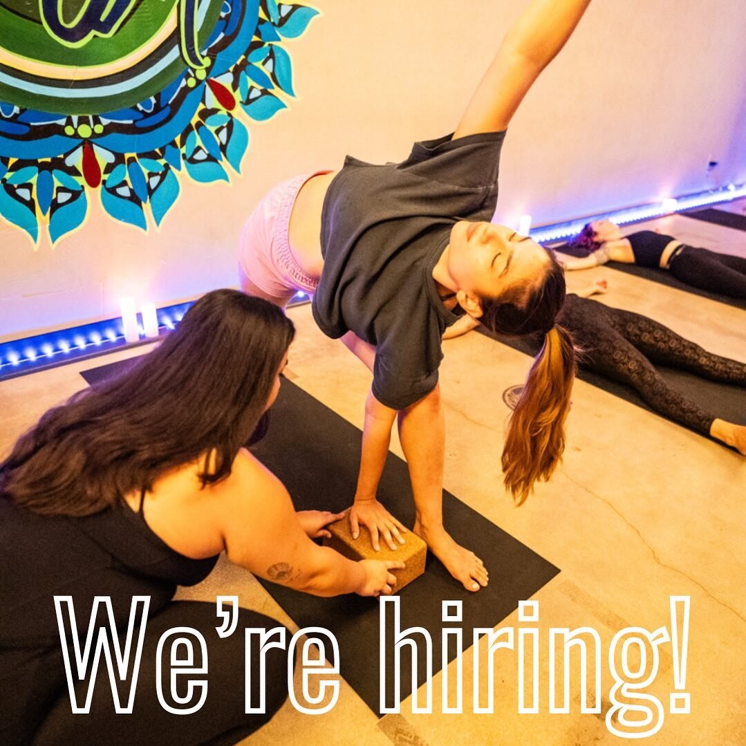 Hey all you cool cats and kittens we&rsquo;re hiring certified yoga instructors!!! 
Email your resume to admin@houseofrhythom.com 🫶