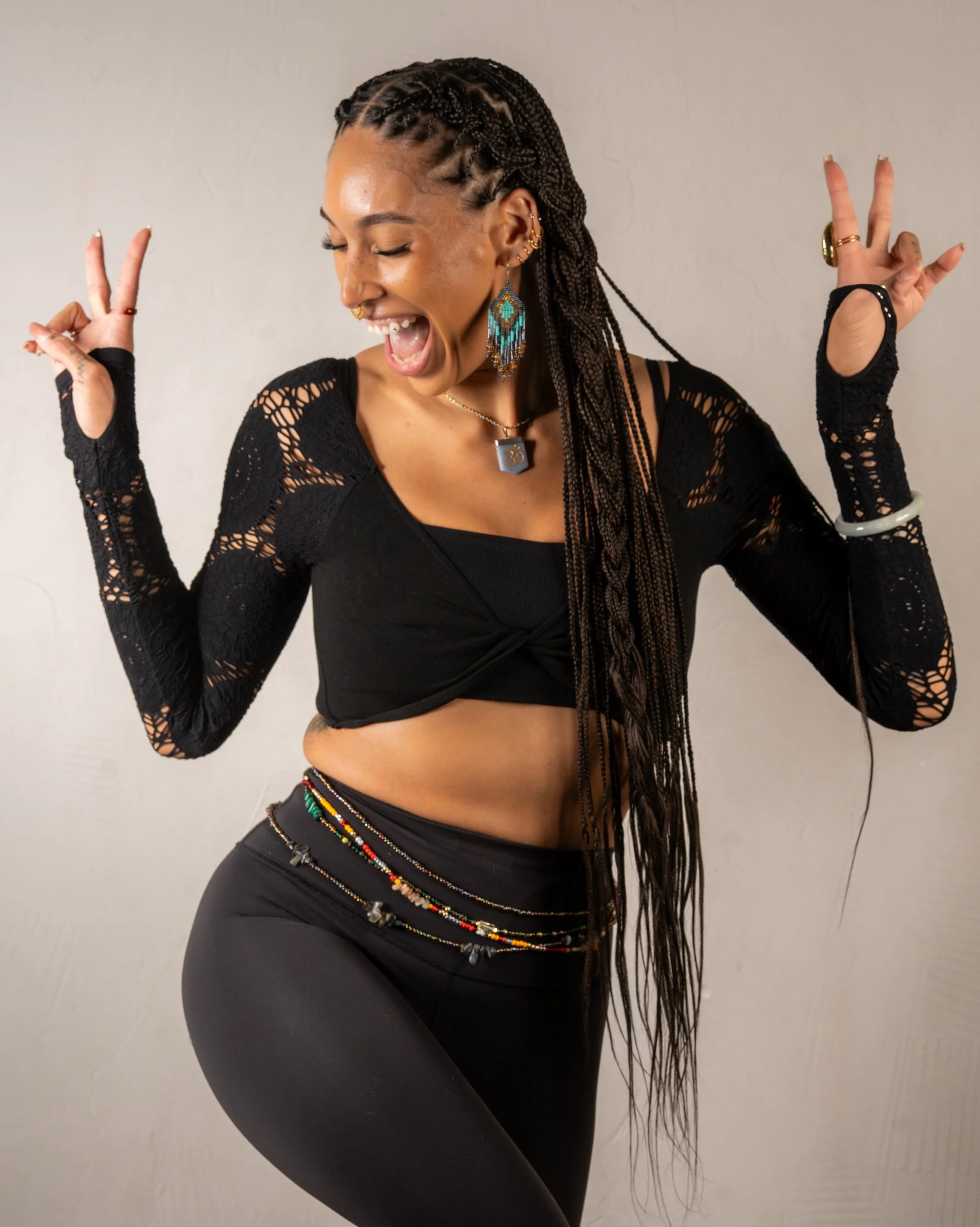 Happy Birthday to our vibrant Kayla @goldenglowinggodess ! 🎉🎂✨

Today, the entire House is sending the absolute biggest love and highest vibes to the one and only Kayla! To put it simply: the energy and vibe of our studio wouldn&rsquo;t be the same