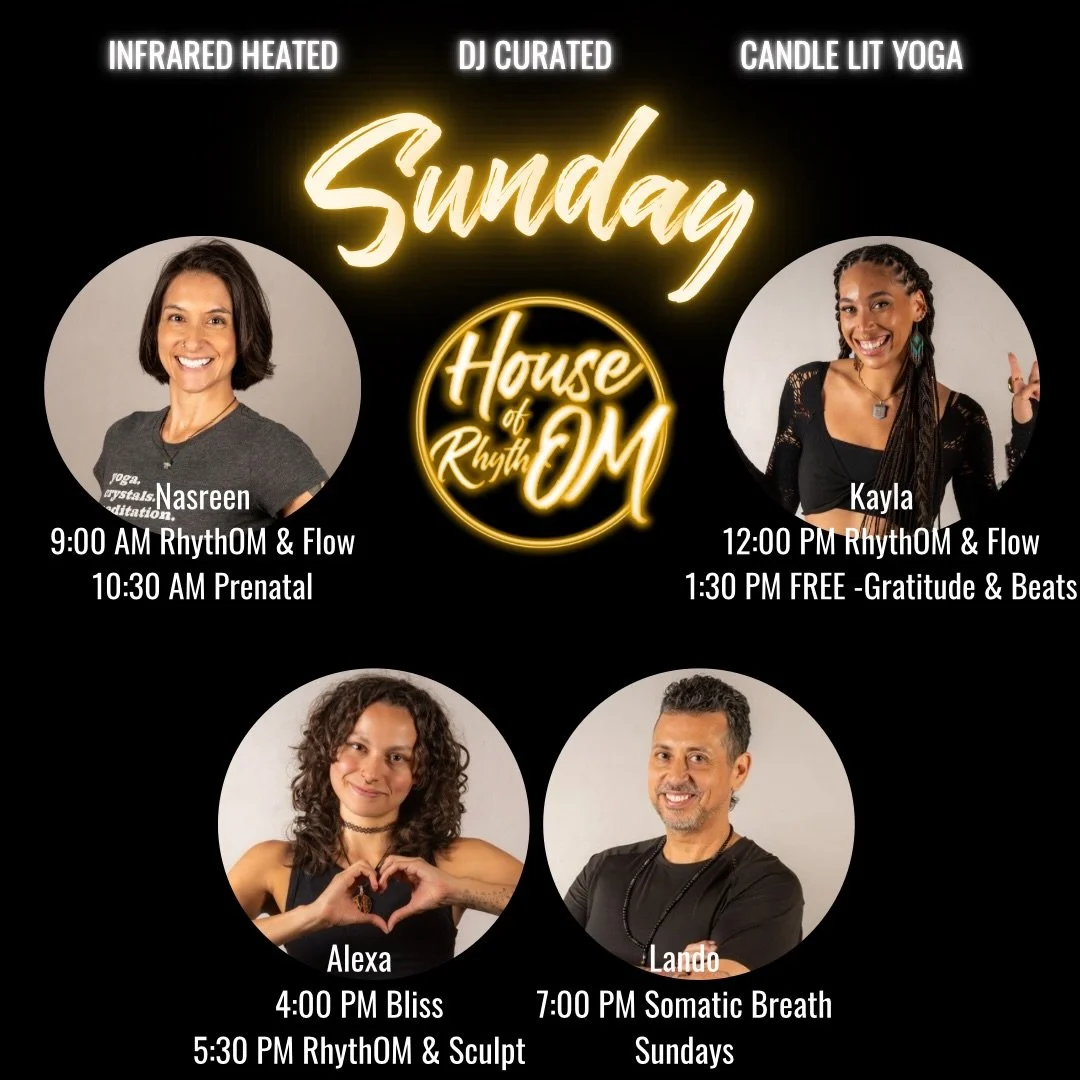 ⚡️1:30 PM - FREE Gratitude &amp; Beats! 

Link in bio to sign up!