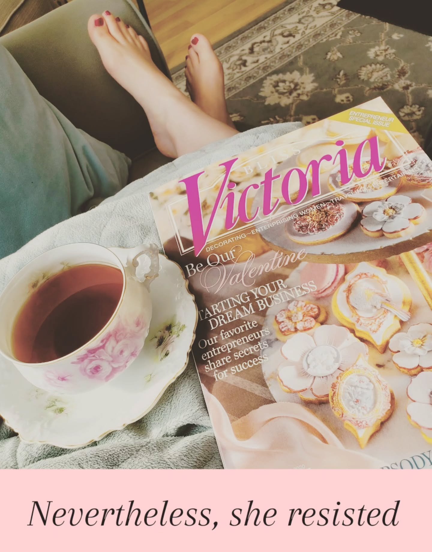 Today is International Hot Tea Day. ☕️
And of course, anyone who knows me well, knows how obsessed I am with my beloved ritual of tea. But I wasn't going to mention it this year. 
I've been so deeply affected by the shooting of Renee Good and all of 