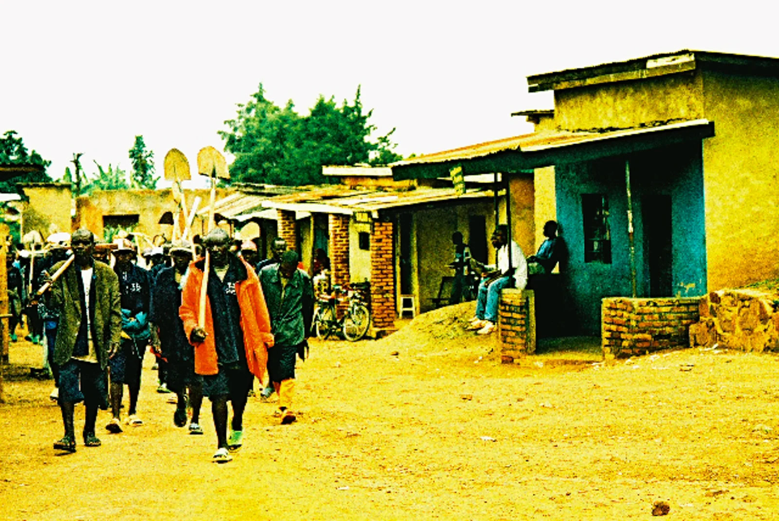 On the Clock. Outside of Kigali, Rwanda.