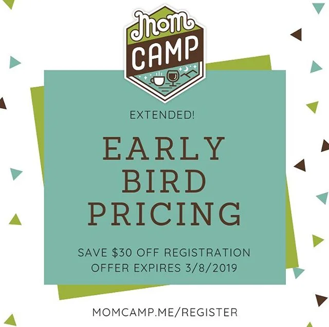 What are you waiting for? Get registered TODAY for Mom Camp Mini-Session Columbus! Save $30 off your registration when you grab your ticket before Friday! The next 4 registrants will receive a FREE MOM CAMP t-shirt!
.
.
.
.
#meetmeatmomcamp #momcamp 