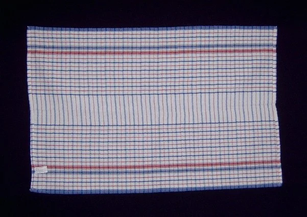 Tea towels - heavy weight Available in a range of colours including: - Red, white and blue - Blue and white - Green and white